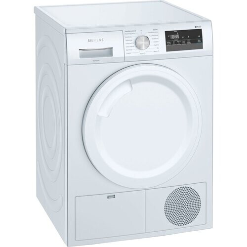 Siemens Wt43n272 Condensdroger - 15 Programma_s - Softdry-trommel - Anti-kreuk Fase - 8kg - Wit Tweedehands