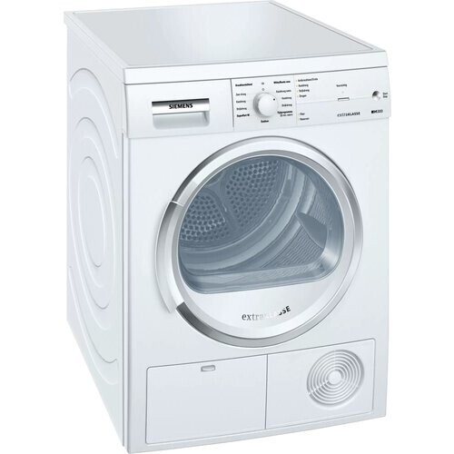 Siemens Wt46e183 - Condensdroger - 7 Kg - Autodry - 66 Db - Energieklasse B - Wit | Tweedehands (Refurbished) Tweedehands