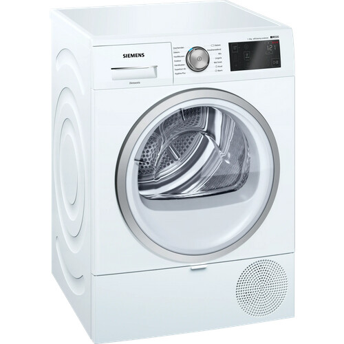 Siemens Wt7u4660nl Warmtepompdroger 8 Kg – Zelfreinigende Condensor – 64 Db | Tweedehands (Refurbished) Tweedehands