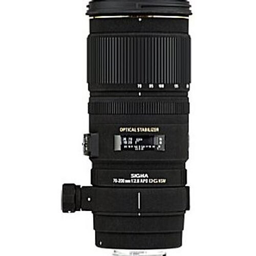 Sigma 70-200 mm F2.8 DG EX HSM 77 mm filter (geschikt voor Canon EF) zwart Tweedehands