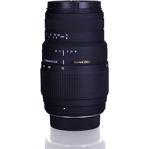 Sigma 70-300 mm F4.0-5.6 DG Macro 58 mm filter (geschikt voor Nikon F) zwart Tweedehands