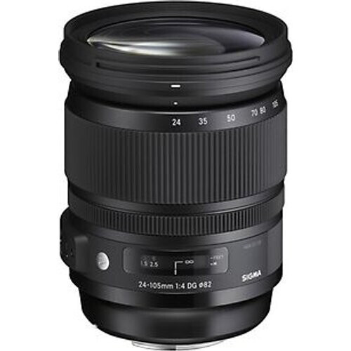 Sigma A 24-105 mm F4.0 DG HSM OS 82 mm filter (geschikt voor Canon EF) zwart Tweedehands