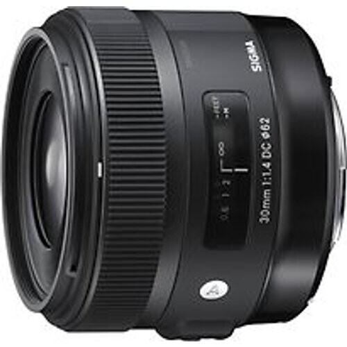 Sigma A 30 mm F1.4 DC HSM 62 mm filter (geschikt voor Canon EF) zwart Tweedehands