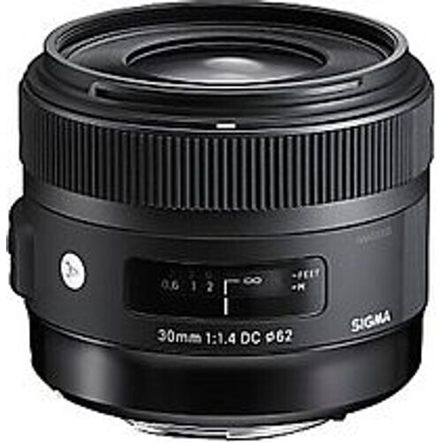 Sigma A 30 mm F1.4 DC HSM 62 mm filter (geschikt voor Nikon F) zwart Tweedehands