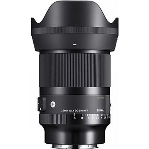 Sigma A 35 mm F1.4 DG DN 67 mm filter (geschikt voor Sony E-mount) zwart Tweedehands