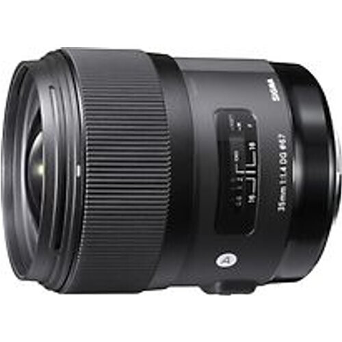 Sigma A 35 mm F1.4 DG HSM 67 mm filter (geschikt voor Canon EF) zwart Tweedehands