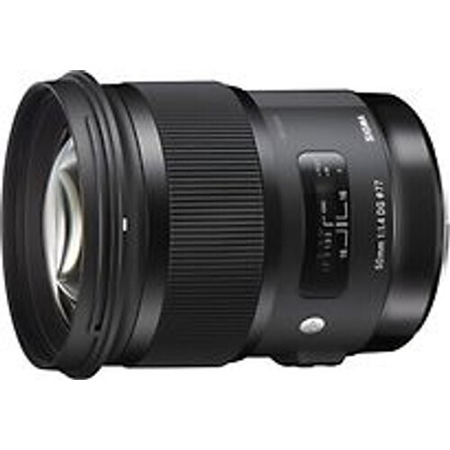 Sigma A 50 mm F1.4 DG HSM 77 mm filter (geschikt voor Canon EF) zwart Tweedehands