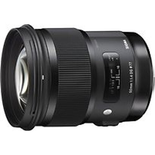 Sigma A 50 mm F1.4 DG HSM 77 mm filter (geschikt voor Nikon F) zwart Tweedehands