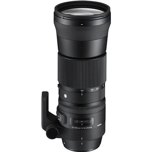 Sigma C 150-600 mm F5.0-6.3 DG HSM OS 95 mm filter (geschikt voor Canon EF) zwart Tweedehands