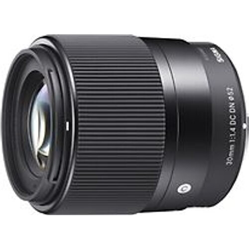 Sigma C 30 mm F1.4 DC DN 52 mm filter (geschikt voor Canon EF-M) zwart Tweedehands