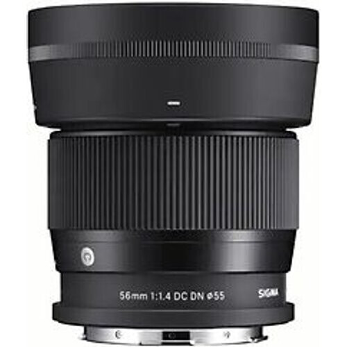Sigma C 56 mm F1.4 DC DN 55 mm filter (geschikt voor Canon EF-M) zwart Tweedehands