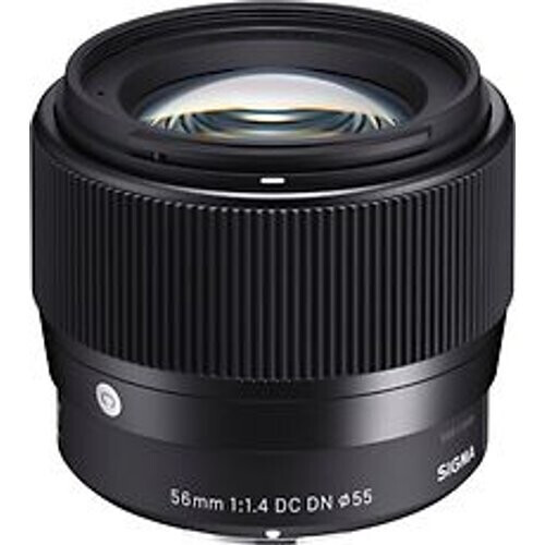 Sigma C 56 mm F1.4 DC DN 55 mm filter (geschikt voor Sony E-mount) zwart Tweedehands