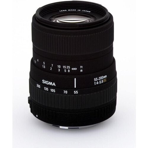 Sigma Lens Canon 55-200mm f/4-5.6 Tweedehands