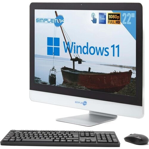 SimpleTek AIO 22" 22" Core i7 2.8 GHz - SSD 512 GB - 16GB QWERTY - Italiaans Tweedehands