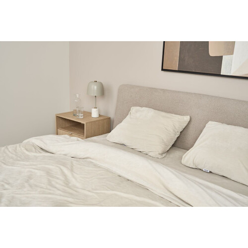 SJUMO Silky Smooth - Dekbedovertrekset - Ultra-zacht - Natural Dune - 220 x 200cm