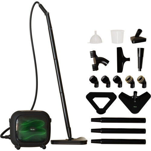 Skrub The Big One - Stoomreiniger - 45 minuten stoom - 20 accessoires - 3,5 bar - 1500W Tweedehands