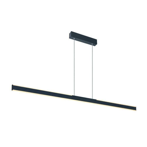 SLV One Linear - Hanglamp 2x15w - 140cm - Zwart - 1006188 Tweedehands