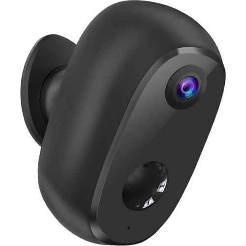 Smart Home Beveiliging Outdoor Eye - Draadloze IP-camera - Nachtzicht en bewegingsdetectie - Zwart Tweedehands