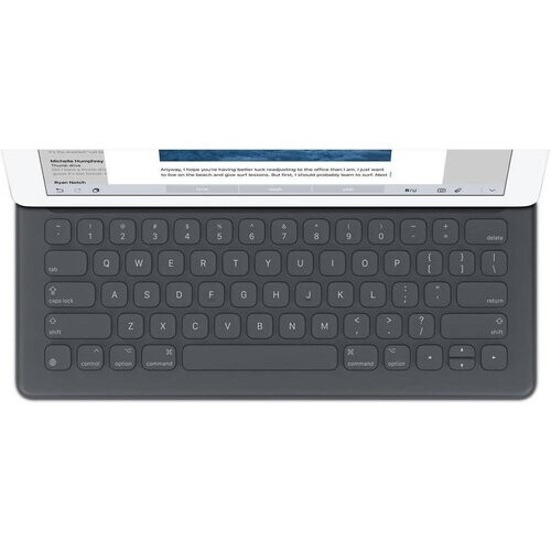 Smart Keyboard 1 (iPad niet inbegrepen) (2015) Draadloos - Houtskool grijs - QWERTY - Engels (VS) Tweedehands