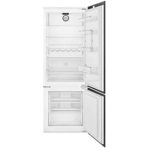 SMEG C875TNE - Koel/vriescombinatie - NoFrost 280/90 liter - LED verlichting Tweedehands