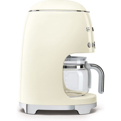 SMEG DCF02 - Filterkoffiemachine - 10 koppen - Crème Tweedehands