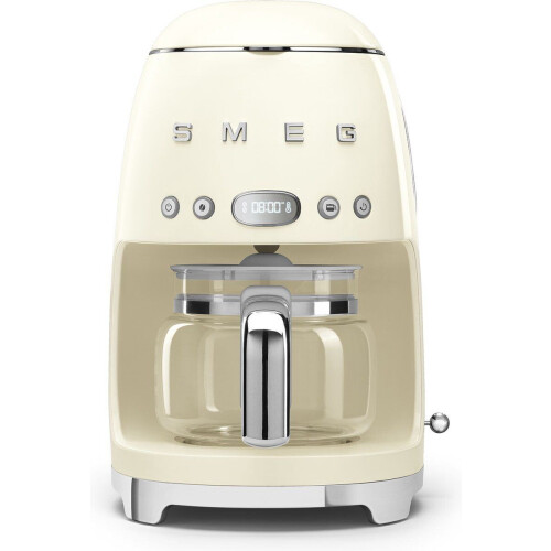 SMEG DCF02 - Filterkoffiemachine - 10 koppen - Crème Tweedehands