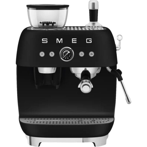 Smeg EGF03BLMEU - Espressomachine - Geïntegreerde bonenmaler 250g - Zwart Tweedehands