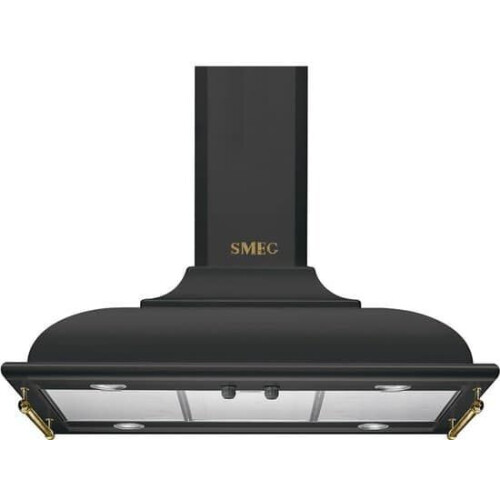 Smeg KCI19AOE Eiland Zwart 820m³/uur B afzuigkap
