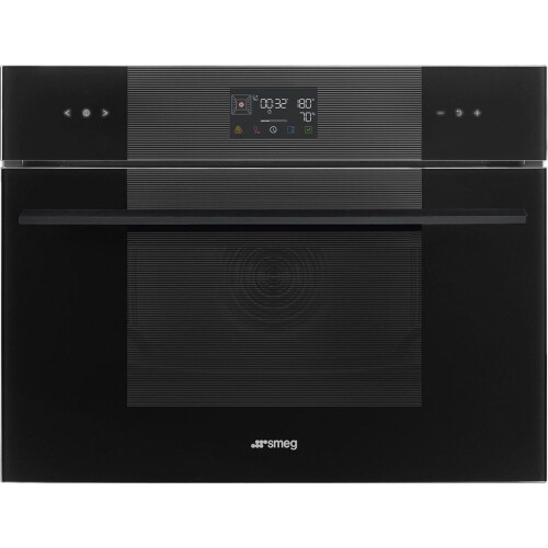 Smeg Linea SO4102S3B3 - Oven 3000 W 41 l 12 kookprogramma's A++ - Zwart
