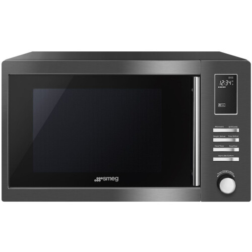 Smeg MOE25B - Solo-magnetron 25L 900W - Grill 1000W - Grijs