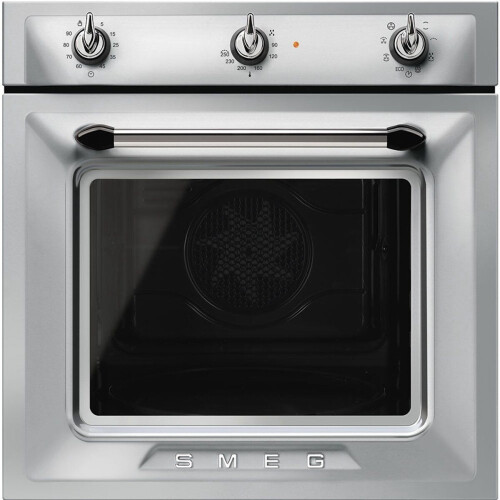 Smeg SF6905X1 - Oven 70 l 3000 W - Convectie koken Grill Stoom - Roestvrijstaal