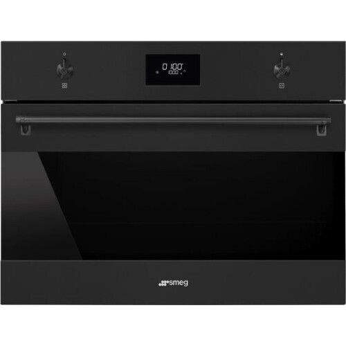 Smeg SO4301M1N - Inbouw combi oven 45 cm - 40 liter - Matzwart