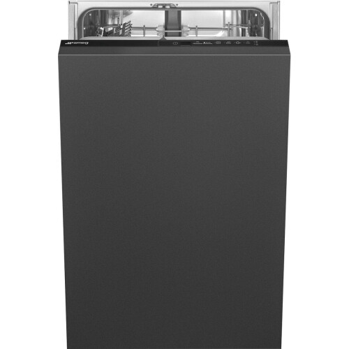 Smeg ST4512IN - Inbouwvaatwasser - 45 cm - 9 couverts - Zwart Tweedehands
