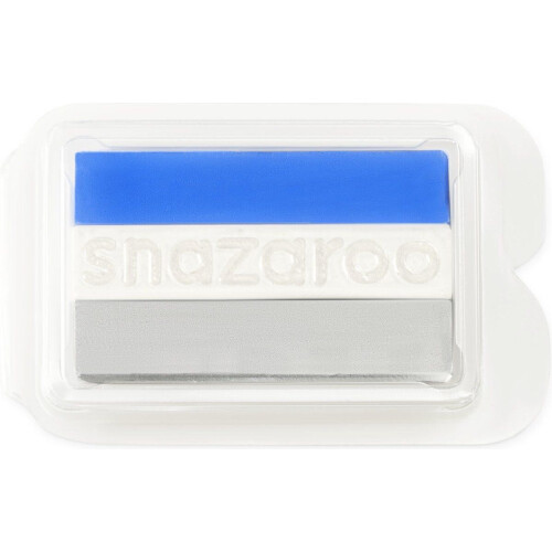 Snazaroo 3-Colour Split Cake - Schmink - Winterse kleuren - Electric Silver Sky Blue White (28 g)