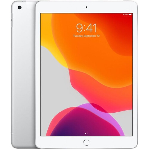 SnelShoppen - Refurbished 2019 Tablet 10.2-inch Wi-Fi + Cellular 32GB Silver - Ideaal voor Werk, School en Ontspanning