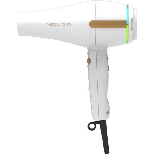 Solis Swiss Luxury 3800 - Föhn - 11 snelheidsstanden 3 warmtefuncties - Wit Tweedehands