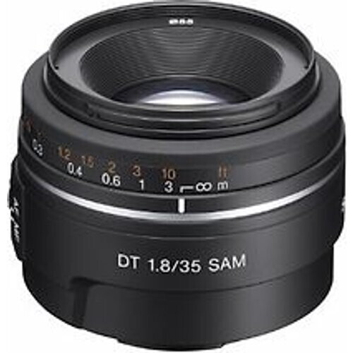 Sony 35 mm F1.8 DT SAM 55 mm filter (geschikt voor Sony A-mount) zwart Tweedehands
