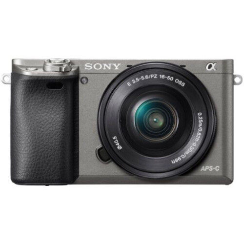 Sony A6000 - Camera met lens - 24,3Mpx CMOS APS-C - Grijs Tweedehands