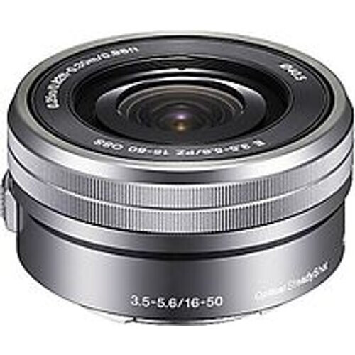Sony E 16-50 mm F3.5-5.6 OSS PZ 40,5 mm filter (geschikt voor Sony E-mount) zilver Tweedehands