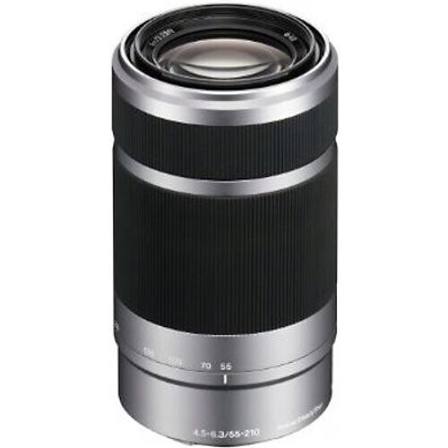 Sony E  55-210 mm F4.5-6.3 49  mm filter (geschikt voor Sony E-mount) zilver Tweedehands