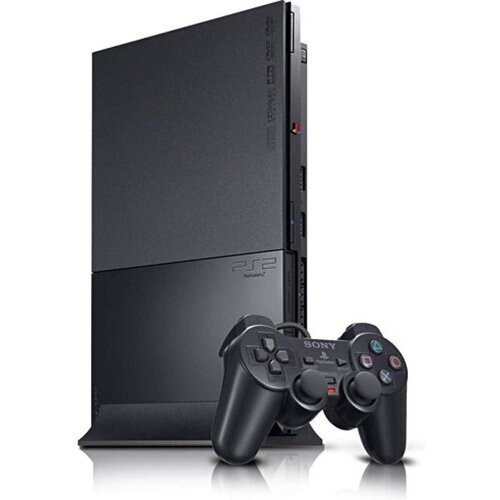 Sony Playstation 2 slim - Zwart Tweedehands