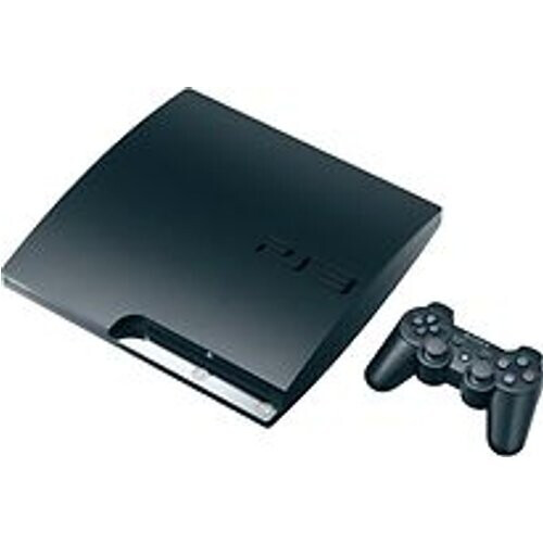 Sony PlayStation 3 slim 120 GB  [incl. draadloze controller] zwart Tweedehands
