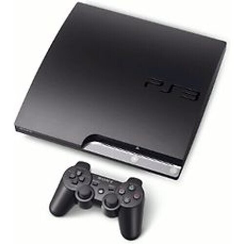 Sony PlayStation 3 slim 320GB [incl. draadloze controller] zwart Tweedehands