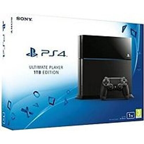 Sony PlayStation 4 1 TB [Ultimate Player Version incl. draadloze controller] glanzend zwart Tweedehands