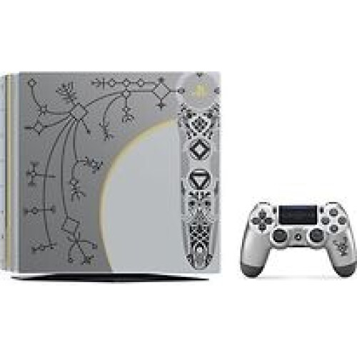 Sony PlayStation 4 pro 1 TB [God of War Limited Edition incl. draadloze controller, zonder spel] zilver Tweedehands