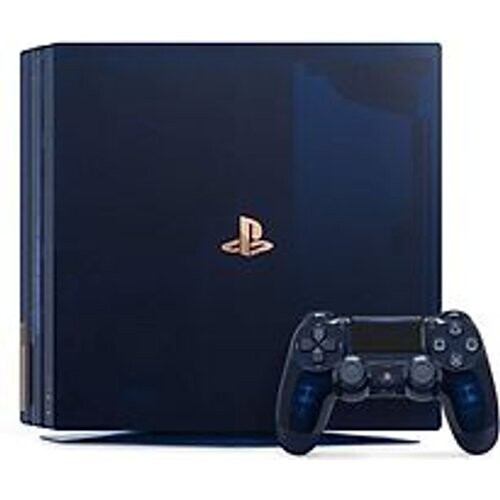 Sony Playstation 4 pro 2 TB [500 Million Limited Edition incl. draadloze controller] blauw Tweedehands