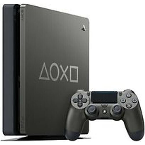 Sony PlayStation 4 slim 1 TB [Days of Play Limeted Edition incl. Wireless Controller] steel black Tweedehands