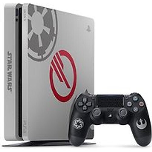 Sony PlayStation 4 slim 1 TB [Star Wars Battlefront 2 Special Edition incl. Wireless Controller, zonder spel] crème Tweedehands