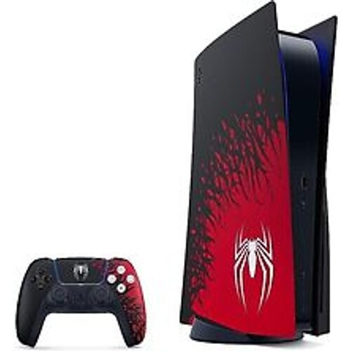 Sony PlayStation 5 825 GB [Marvel’s Spider Man 2 Limeted Edition incl. Wireless Controller, ohne Gutschein] zwart Tweedehands