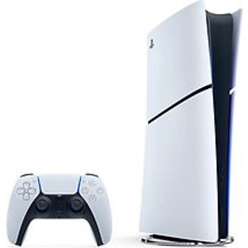 Sony PlayStation 5 slim Digital Version 825GB E-Chassis [incl. Dual Sense Wireless-Controller] wit Tweedehands